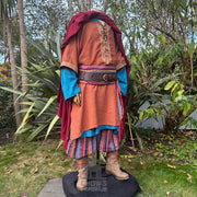 Four-Way Cloak (Dark Red)