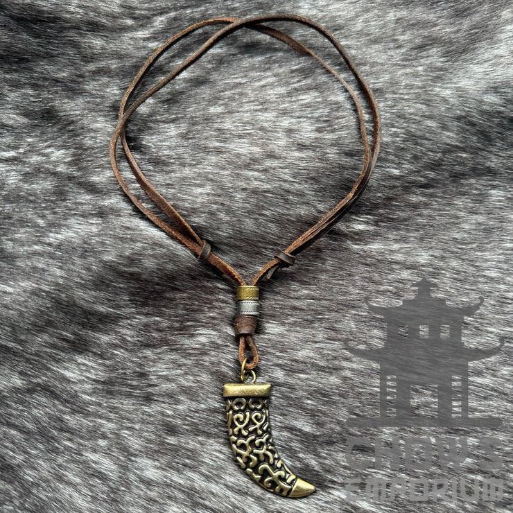 Celtic Tooth Necklace