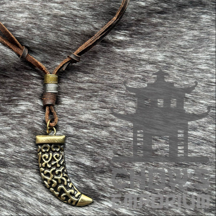 Celtic Tooth Necklace