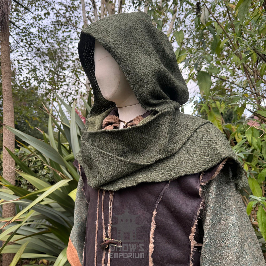 Post Apocalyptic Clothing Post Apocalyptic Shawl Shaman Cowl