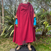 Four-Way Cloak (Dark Red)