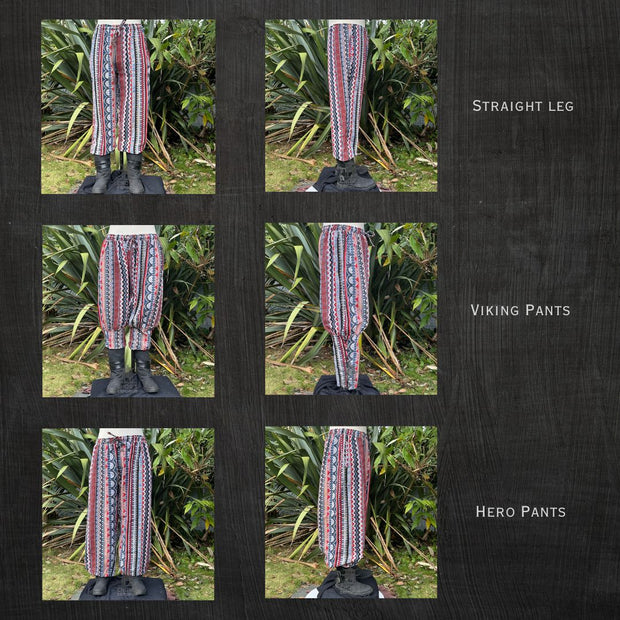 3 Pieces Light Grey & Multi Outfit (Tunic, Trousers & Sash)