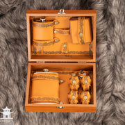 Hip Flask - Ornate Box Set