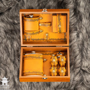 Hip Flask - Ornate Box Set