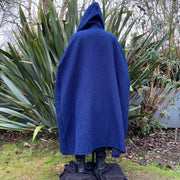 Cloak, Herringbone (Blue)