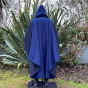 Cloak, Herringbone (Blue)