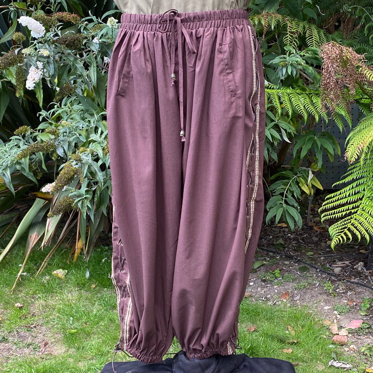 Hero Pants (Brown Cotton)
