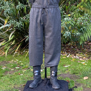 Straight Leg Trousers (Grey Wool)