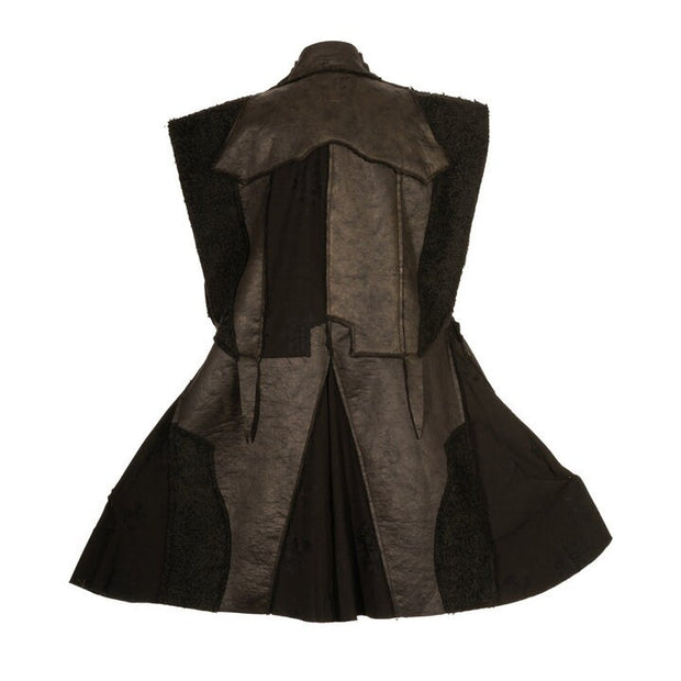 LARP Ornate Patchwork Waistcoat - Black