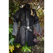 Viking Faux Leather Tunic/Jacket (Black)