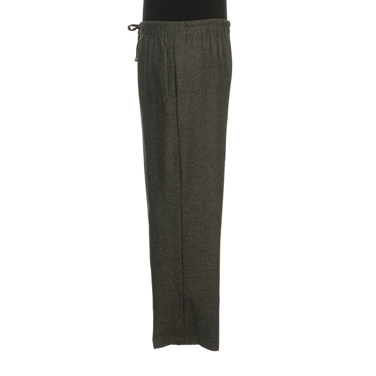 Straight Leg Trousers (Grey Wool)