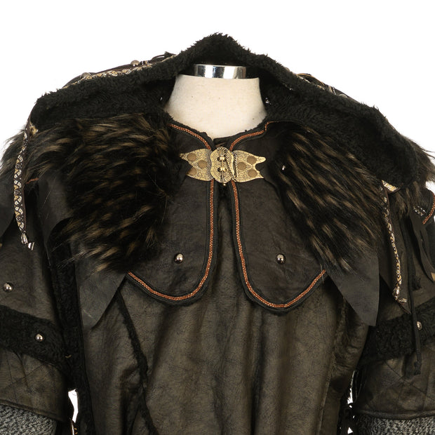 Battle Master Faux Leather Armour Set (Black) – LARP Costumes