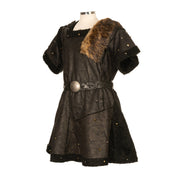 Viking Faux Leather Tunic/Jacket (Brown)
