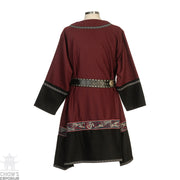 Cloak And Tunic Set (Red And Black)