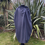 Cloak And Fur Mantle Set (Grey)