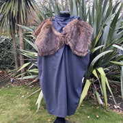 Cloak And Fur Mantle Set (Brown) – LARP Costumes