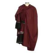 LARP Cloak / Cape / Dark Red / Wool / 4 way cloak / Viking / LARP / Cosplay / SCA / Costume