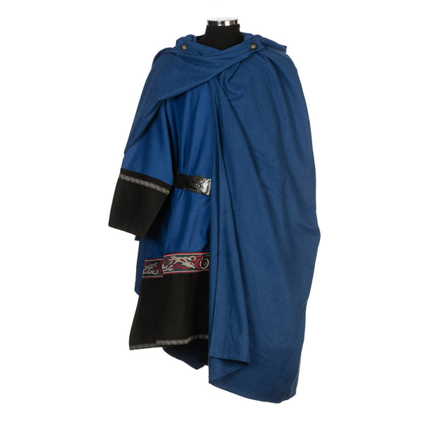 LARP Cloak / Cape / Royal Blue / Wool / 4 way cloak / Viking / LARP / Cosplay / SCA / Costume