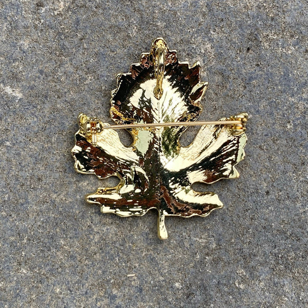 Brooch - Elven Leaf (Gold - Pack Of 2)