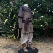 LARP Essential Basic Outfit 2 Pieces - Tunic, Trousers (Brown)
