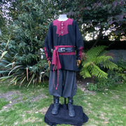 LARP Shirt Wool (Black & Red)