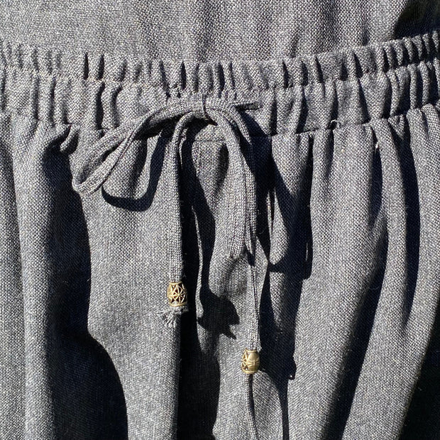 LARP Viking Trousers (Grey Wool)
