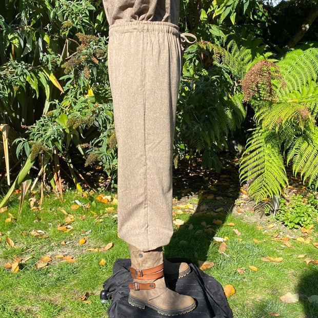 LARP Straight Leg Trousers (Brown)