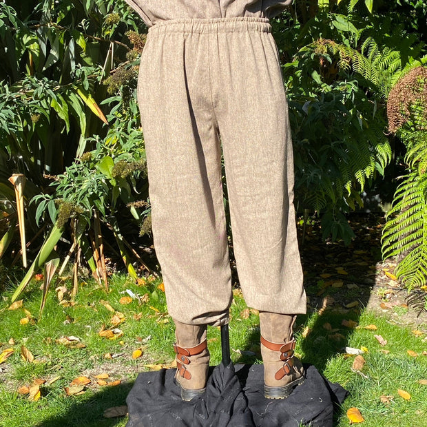 LARP Straight Leg Trousers (Brown)