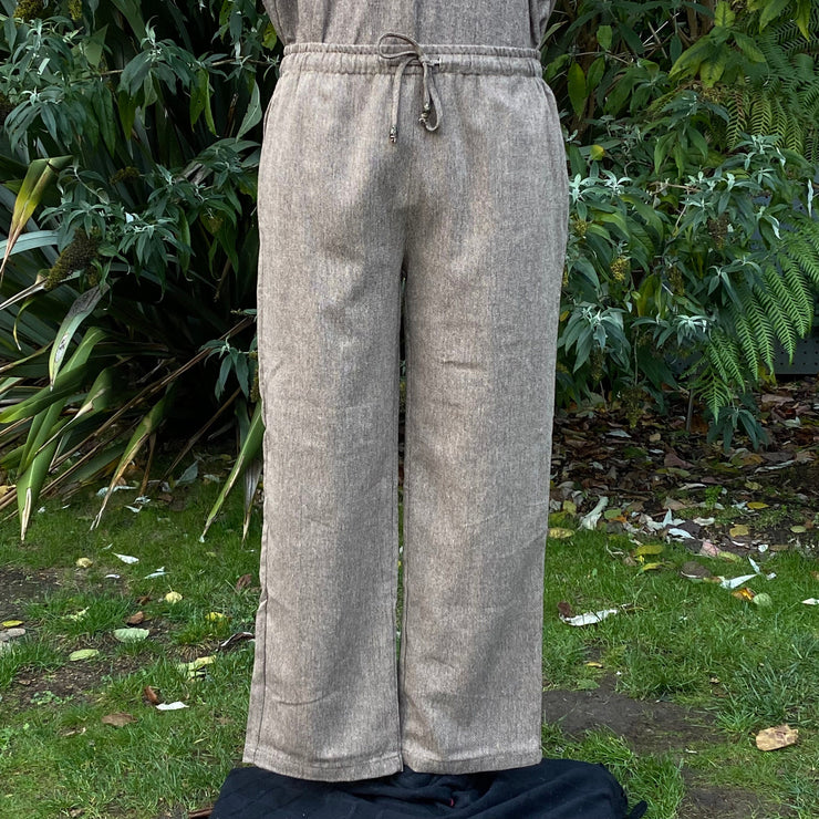 LARP Straight Leg Trousers (Brown)