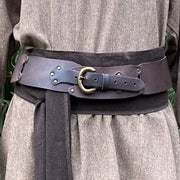 LARP Belt - The Magnificent Belt Brown Buffalo Leather
